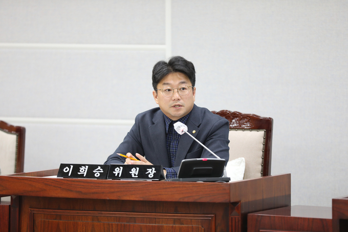 수원시의회 이희승(민주·영통2) 보건복지위원회 위원장. (사진=수원시의회 제공)