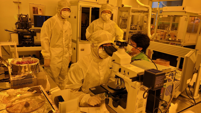 성남 한국폴리텍대와 반도체 제조 공유학교 프로그램이 운영되고 있다. (사진=경기도교육청 제공)