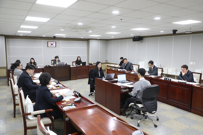  수원시의회 문화체육위원회. (사진=수원시의회 제공)
