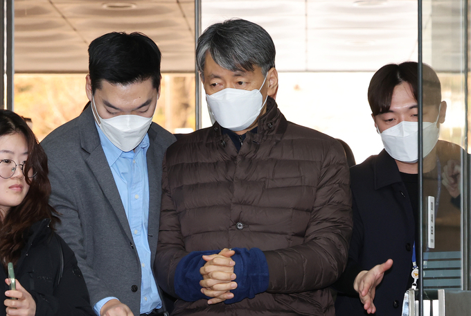 지난 13일 조지호 경찰청장이 서울중앙지법에서 열린 구속전피의자심문(영장실질심사)을 받기 위해 출석하는 모습. (사진=연합뉴스)