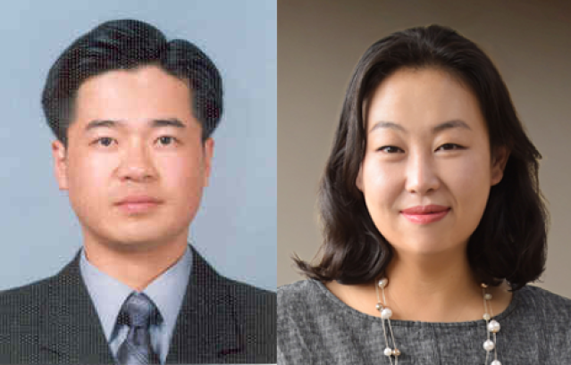 (왼쪽부터)류충선 국세청 감사담당관과 전지현 국세청 정보화기획담당관. (사진=국세청 제공)