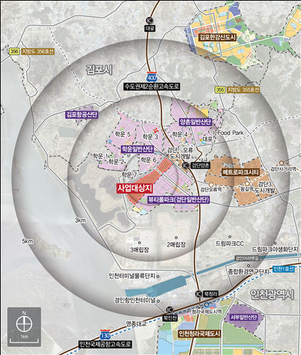 검단2일반산업단지 위치도. ( 사진 = iH 제공 )