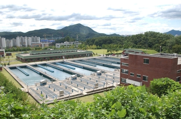 안양 청계통합정수장 전경. (사진=안양시 제공)