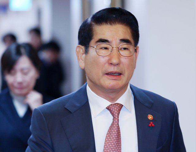 김용현 국방부 장관이 지난 3일 오전 정부서울청사에서 열린 국무회의에 참석하고 있다. (사진=연합뉴스 제공)