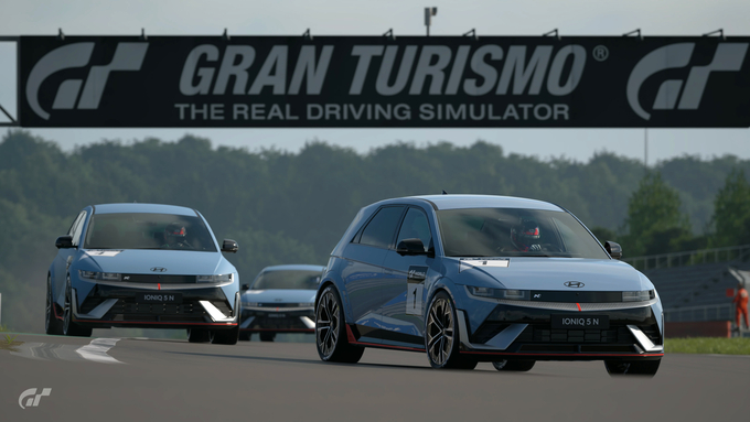 전기차 아이오닉 5 N이 '그란 투리스모 월드 시리즈(Gran Turismo World Series) 2024’ 월드 파이널에 등장해 뛰어난 주행 성능을 선보였다. (사진=현대자동차 제공)