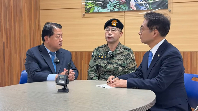  곽종근 특수전사령관(중간). (사진=연합뉴스 제공)