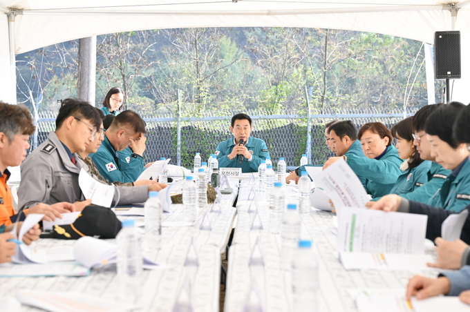 포천시가 행정안전부 주관 ‘2024년 재난대응 안전한국훈련’ 평가에서 우수 등급을 받았다. (사진=포천시 제공)