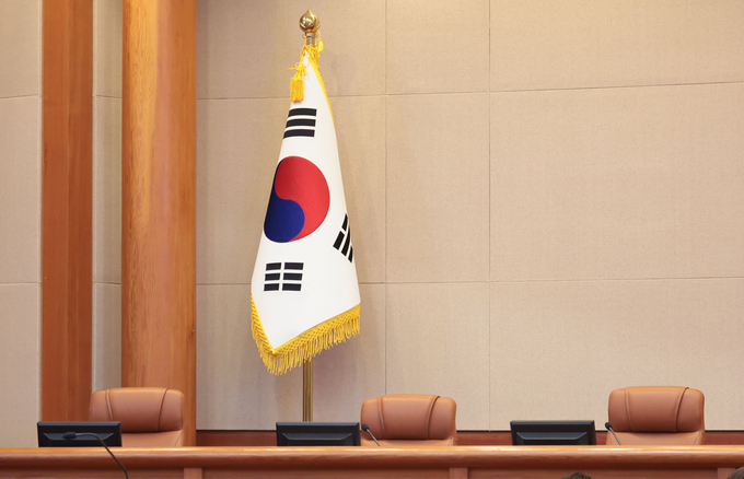  헌법재판소 대심판정. (사진=연합뉴스 제공)