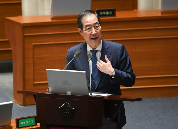 한덕수 국무총리. (사진=옥지훈 기자) 