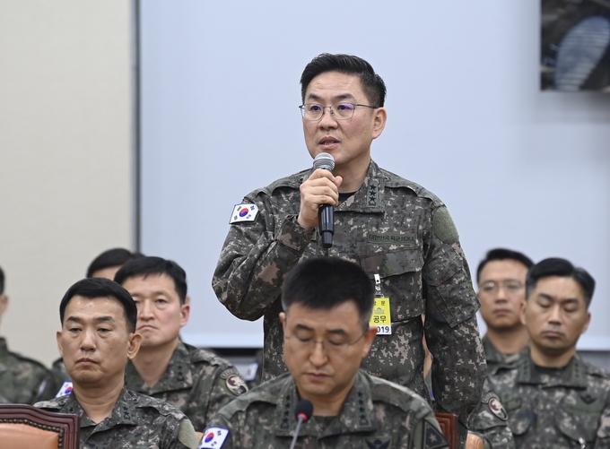  이진우수도방위사령관. (사진=옥지훈 기자)