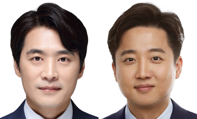 한준호(고양을) 더불어민주당 최고위원(왼쪽)과 이준석(화성을) 개혁신당 의원. (사진=각 의원실 제공)