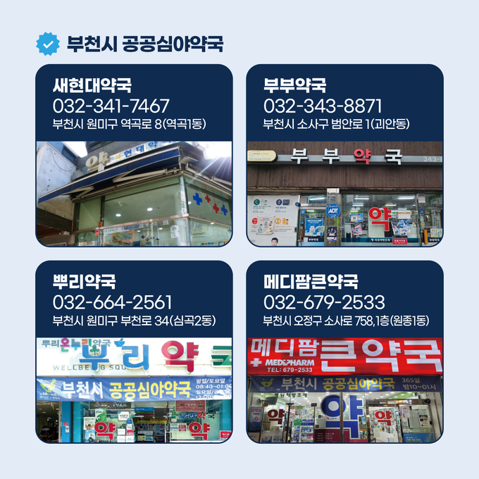 부천시 공공심야약국. (사진=부천시 제공)