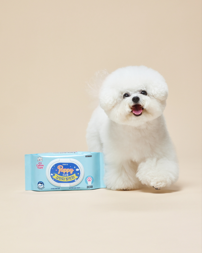 발씻자 토리~ (사진=LG생활건강 제공)