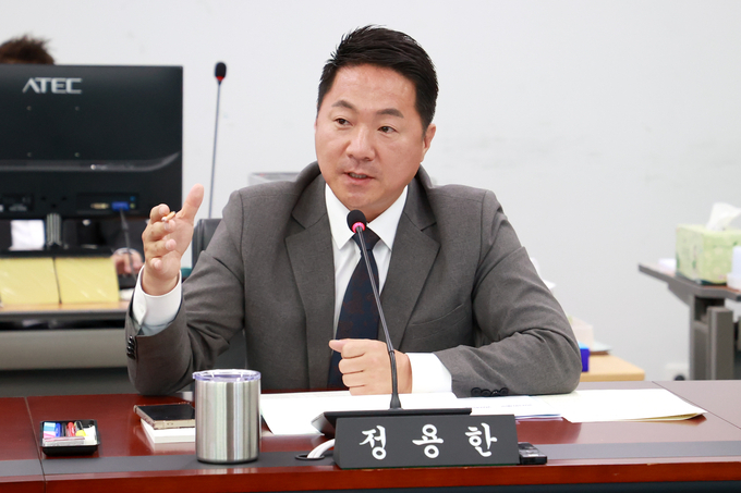 정용한 성남시의회 국민의힘협의회 대표의원. (사진=성남시 제공)
