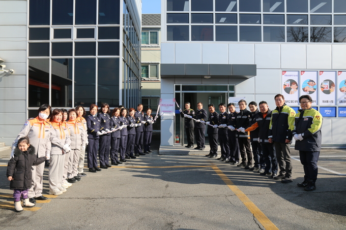 용인서부소방서는 지난 23일 구갈119안전센터 별관에서 심폐소생술 교육훈련센터 개소식을 개최했다. (사진=용인서부소방서 제고ㅛㅇ)