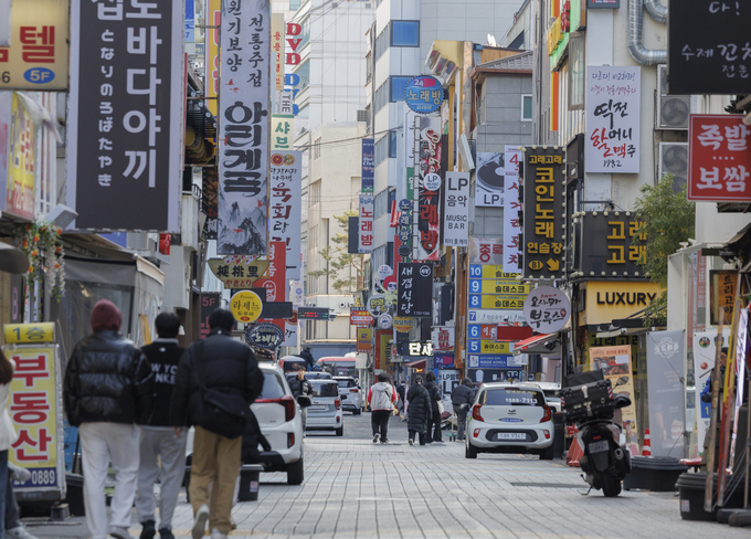 서울 종로의 음식점 밀집 거리 (사진=연합뉴스 제공)