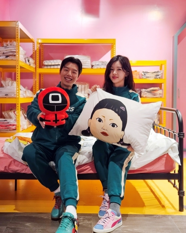 오징어 게임2 포토존. (사진=신세계백화점 제공)