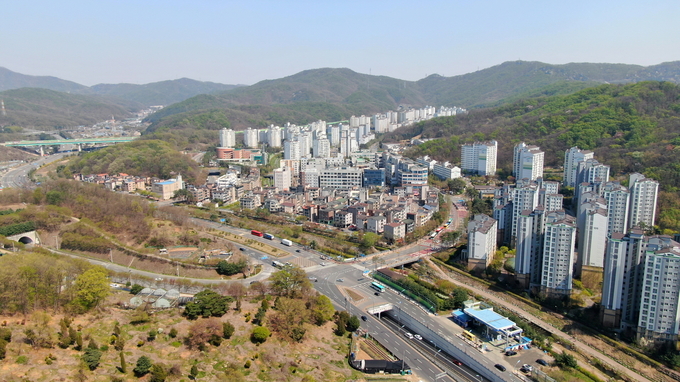 야탑동 전경. (사진=성남시 제공)