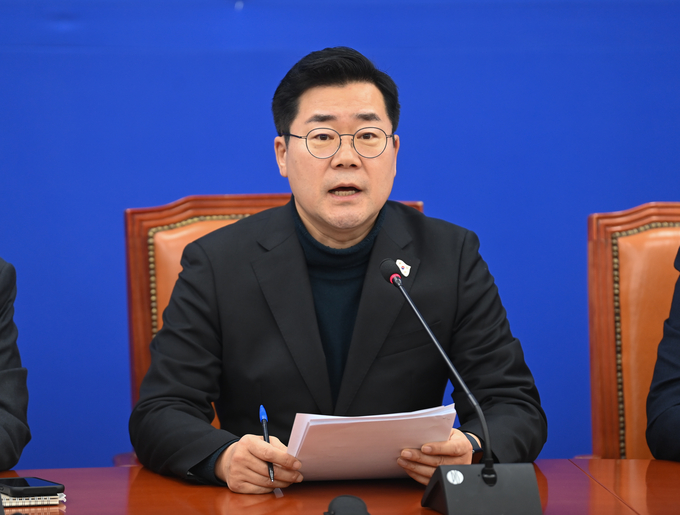 박찬대 더불어민주당 원내대표. (사진=옥지훈 기자)