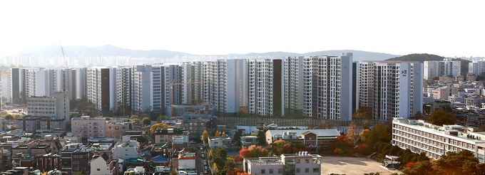 수원시 고등동 전경. (사진=경기도 제공)