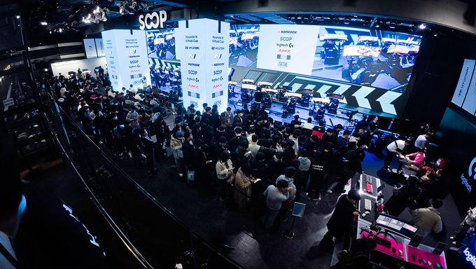 잠실 숲 콜로세움 e스포츠 경기장에서 진행된 '2024 Hyundai N Virtual Cup' 결승전 현장 전경. (사진=현대차·기아 제공)