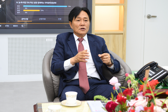 박용철 강화군수 모습. ( 사진 = 강화군 제공 )