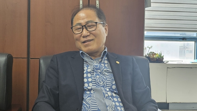 박용규 경기도배구협회장. (사진=유창현 기자)
