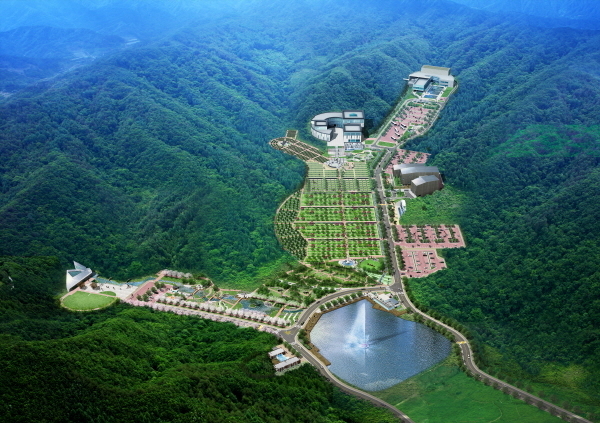 용인 평온의 숲 평온마루. (사진=용인도시공사 제공)