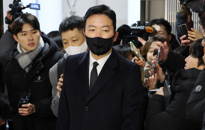  17일 김성훈 대통령경호처 차장이 경찰 국가수사본부에 출석했다. (사진=연합뉴스 제공)