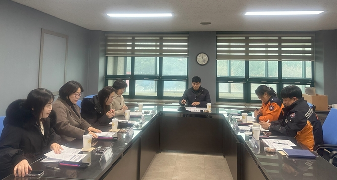 군포소방서 1분기 지역응급의료협의체 간담회. (사진=군포소방서 제공)