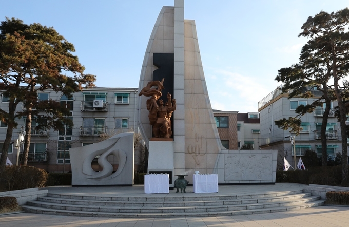 황어장터 기념비 모습. ( 사진 = 계양구 제공 )