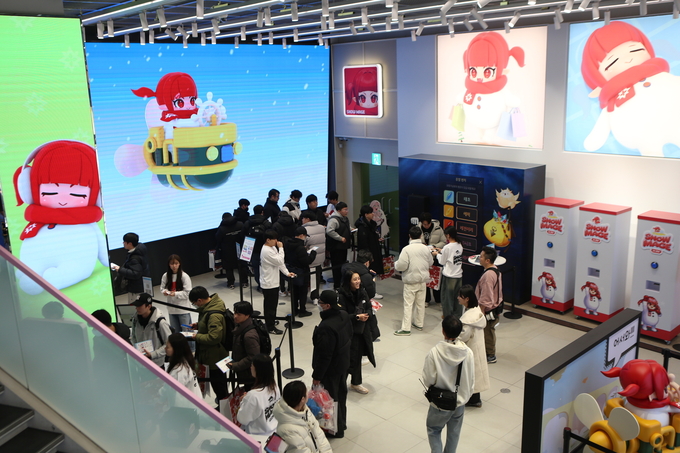 던전앤파이터 팝업스토어 내부 전경. (사진=넥슨 제공)