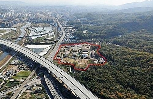 하늘에서 본 캠프잭슨 (사진=의정부시 제공)