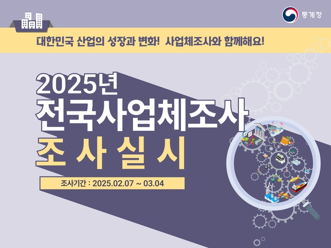 가평군은 오는 7일부터 3월4일까지 통계청에서 주관하는 '2025년 전국사업체조사'를 실시한다. (사진=가평군 제공)
