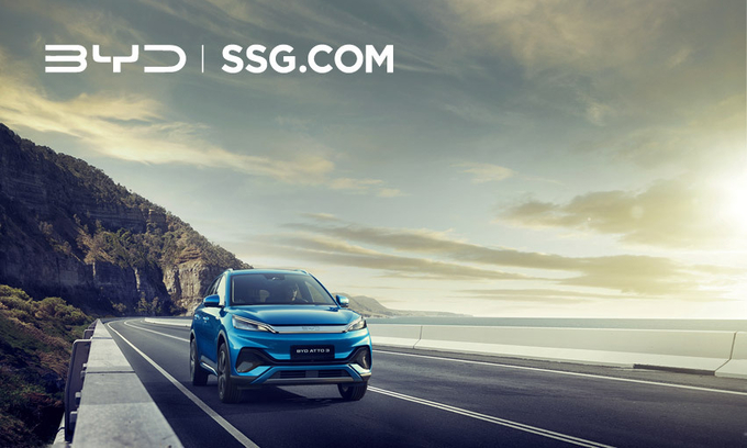 BYD 자동차 모델. (사진=SSG닷컴 제공)