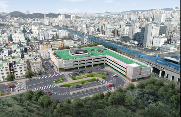 오산역 환승주차타워 조감도. (사진=오산시 제공) 