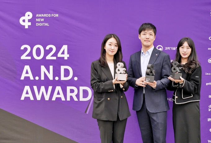 롯데웰푸드 ‘맛깔스튜디오’가 2024 앤어워드 소셜미디어 부문 그랑프리를 수상했다. (사진=롯데웰푸드 제공)