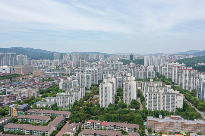 분당구 전경. (사진=옥지훈 기자)