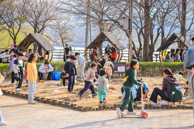 제8회 갈산누리봄 축제 모습. (사진=양평읍 행정복지센터 제공)