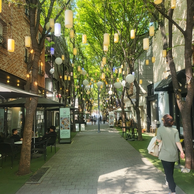 보정동 카페거리. (사진=용인시 제공)