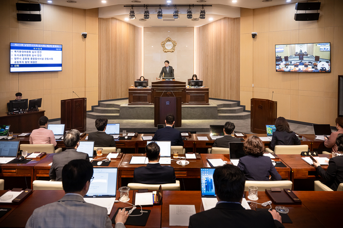 남양주시의회 제311회 임시회. (사진=남양주시의회 제공)