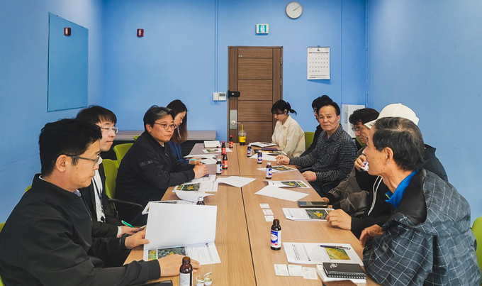 ‘숲사랑봉사단’과 민․관 합동회의 (사진=남양주시 제공)