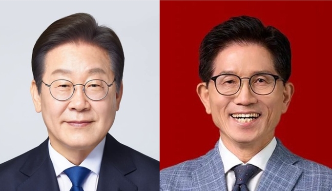 이재명 더불어민주당 대선 후보(왼쪽)와 김문수 국민의힘 대선 후보(오른쪽) (사진=각 후보 캠프 제공)