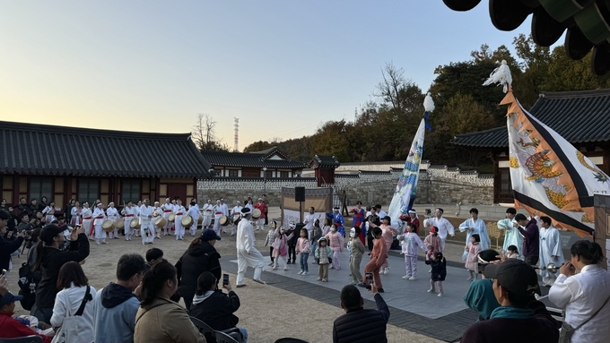 2024년 양주 관아지 풍물축제 모습. (사진=경기문화재단 제공)