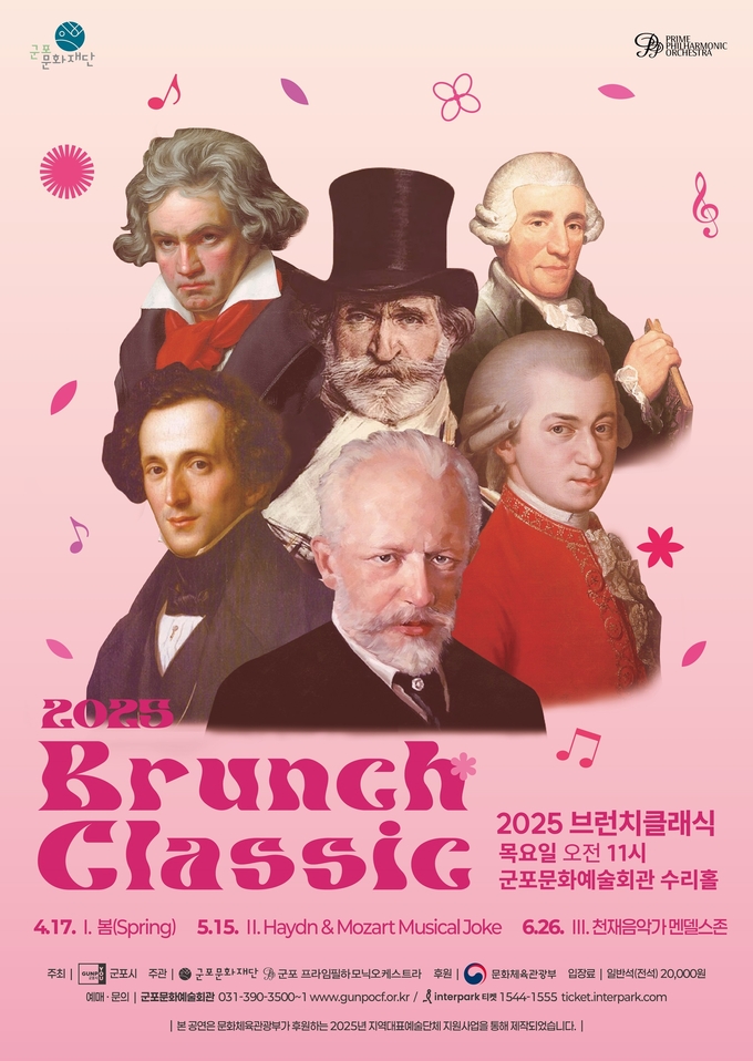 ‘2025 브런치클래식’ 안내 포스터. (사진=군포문화재단 제공)