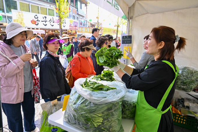 양평 용문산 산나물 축제 모습. (사진=양평군 제공)