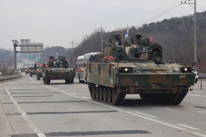 육군 8기동사단 불무리여단은 5월 8일부터 전술훈련을 실시한다. (사진=불무리여단 제공)