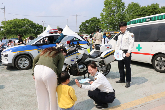 구리경찰서 교통안전 홍보 (사진=구리경찰서 제공)