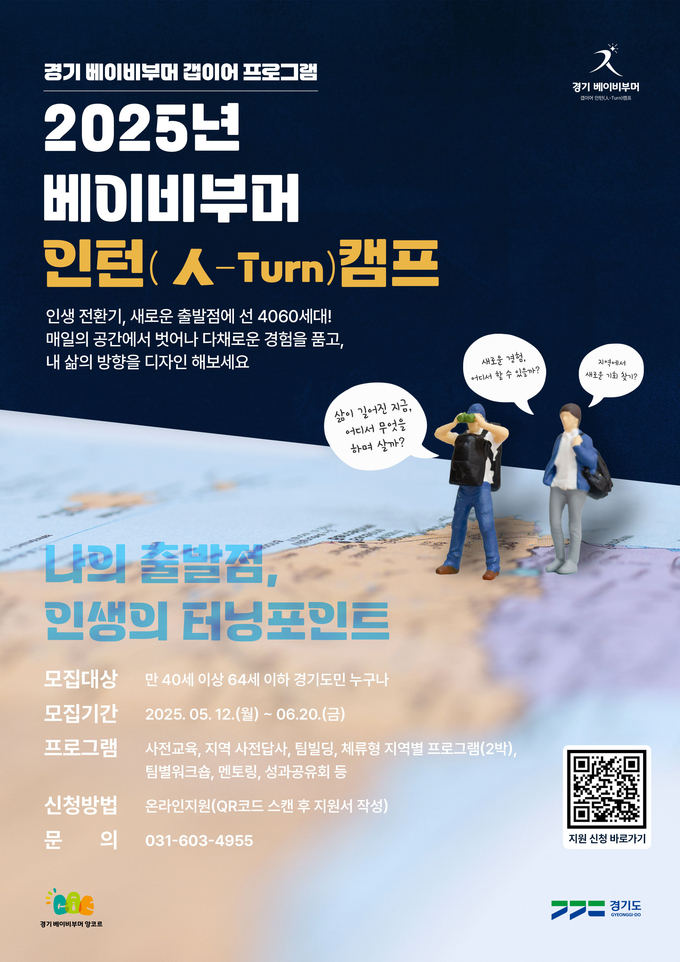 2025년 베이비부머 인턴캠프. (사진=경기도 제공)