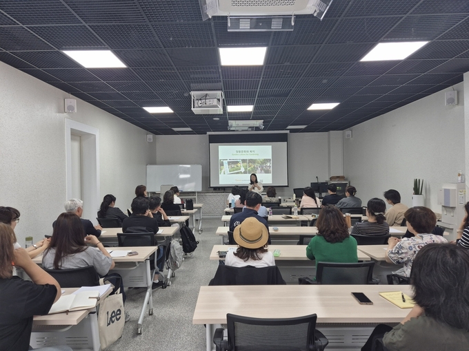 제3기 남양주시민정원사 양성 교육 기초과정 (사진=남양주시 제공)